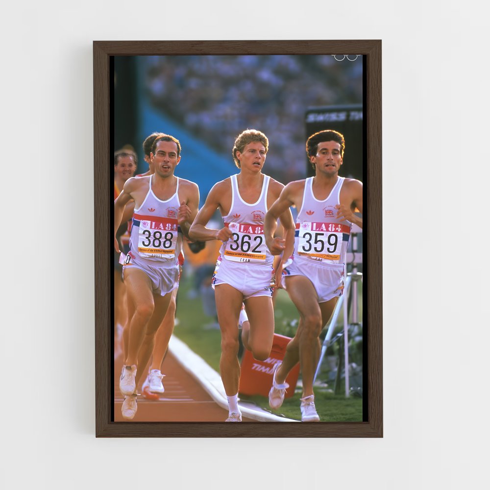 Poster Steve ovett – affiche Athlétisme (vue 5)